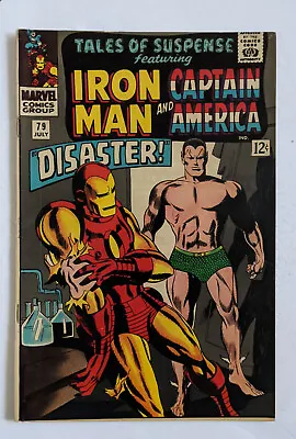 Buy Tales Of Suspense #79 (1966) Iron Man, Namor, Silver Age MCU, VFN- • 31.61£