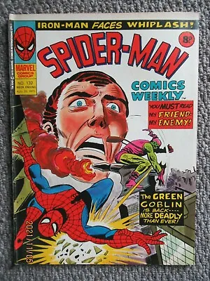 Buy Marvel UK  Spider Man Comics Weekly Including Thor.  #132 23rd August 1975 • 5£