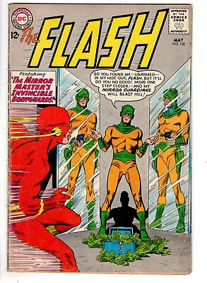 Buy Flash #136 (1963) - Grade 5.0 - Mirror Master Appearance - Carmine Infantino! • 39.53£
