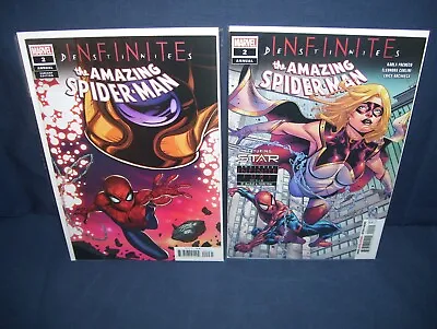 Buy The Amazing Spider-Man Annual #2 Lot With Variant Marvel 2021 Infinite Destinies • 12.04£