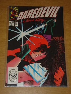 Buy Daredevil #255 Marvel Comic Near Mint Typhoid June 1988 • 7.99£