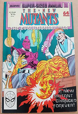 Buy The New Mutants (Vol 1) Annual #4 - Evolutionary War - MARVEL - 1988 - FINE- 5.5 • 3.25£