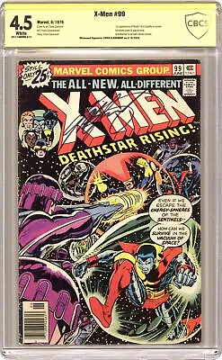 Buy Uncanny X-Men #99 CBCS 4.5 SS Chris Claremont 1976 23-11ABD88-014 • 137.97£