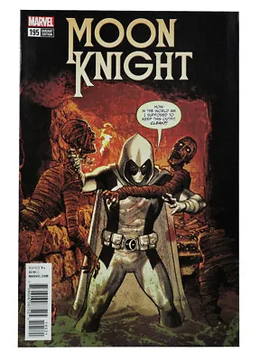 Buy Moon Knight #195 Variant Edition Greg Smallwood Cover Marvel Comics 2018 • 16.03£