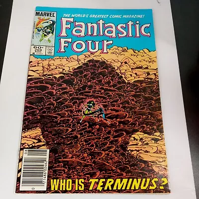 Buy Fantastic Four #269 (1984):  Skyfall!  1st Appearance Of Terminus! Newsstand  • 5.53£