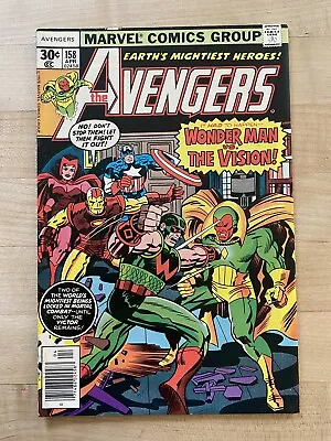Buy Avengers #158 - 1st Graviton! Marvel Comics, Vision, Wonderman, Combined Shippin • 16.07£
