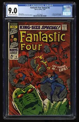 Buy Fantastic Four Annual #6 CGC VF/NM 9.0 1st Appearance Annihilus! Marvel 1968 • 817.38£