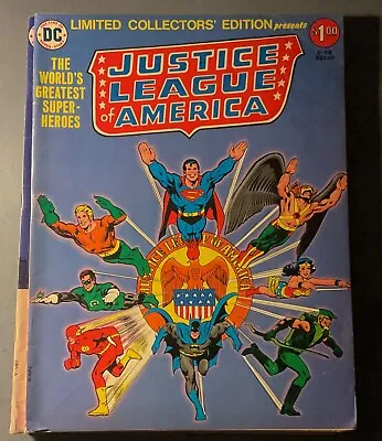 Buy LIMITED COLLECTORS' EDITION C-46 Justice League Of America DC Comics 1976 • 17.39£