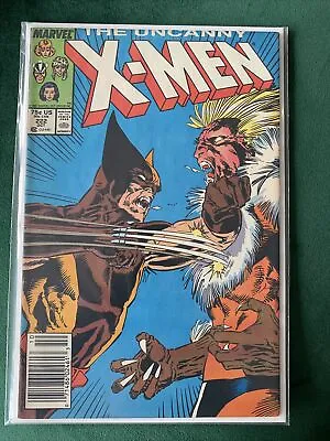 Buy Marvel Comics The Uncanny X-Men #222 Newsstand Edition • 18.99£