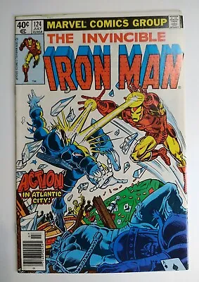 Buy Marvel Comics Iron Man #124  Demon In A Bottle  Part 5; John Romita, Jr. VF/NM • 16.70£