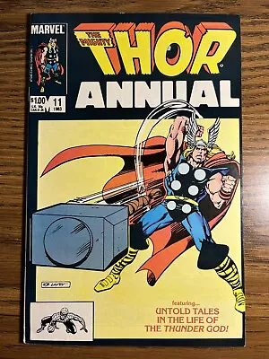 Buy Thor Annual 11 Direct Edition 1st App Of Eitri Origin Of Thor Marvel 1983 • 5.03£