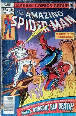 Buy Amazing Spider-Man #184 (vol 1), Sep 1978 - GD+ - Marvel Comics • 3.20£