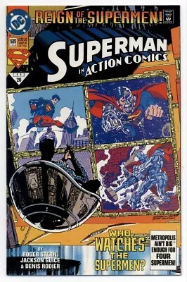 Buy Action Comics # 689 - Superman Resurrected, 1st Black Costume Bagged & Boarded • 2.37£