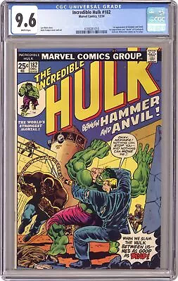Buy Incredible Hulk #182 CGC 9.6 1974 4189281010 • 1,158.16£
