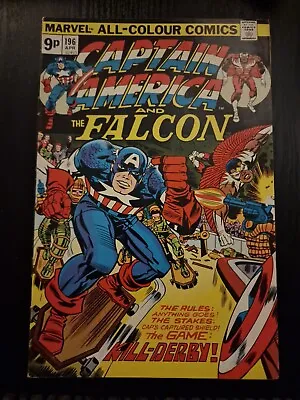 Buy Captain America & Falcon #196 Bronze Age Marvel • 4.99£