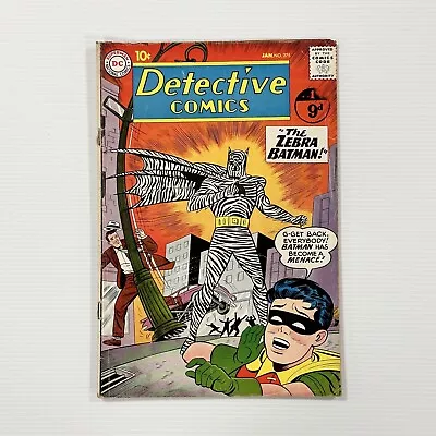 Buy Detective Comics #275 1960 VG 1st App. Of Zebra Batman Cent Copy Pence Stamp • 156£