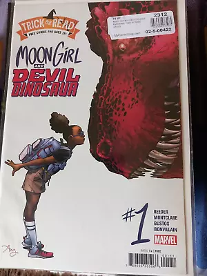 Buy Marvel Moon Girl And Devil Dinosaur #1 Trick Or Read Variant Bagged Boarded New • 5.37£