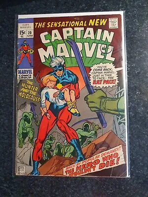 Buy Captain Marvel 20 Classic Silver Age 1st Rat Pack • 6.50£