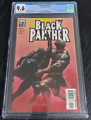 Buy Black Panther #2 *1st App Shuri* CGC 9.6 (2005) - MCU Wakanda Forever • 129.99£