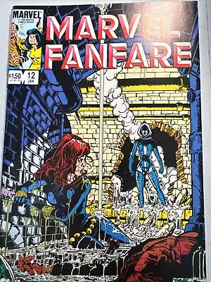 Buy Marvel Fanfare #12 NM/M 9.2+ 1st Iron Maiden! Black Widow! Marvel 1984 • 9.49£