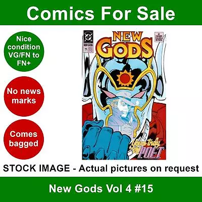 Buy DC New Gods Vol 4 #15 Comic - VG/FN+ 01 April 1990 • 3.99£