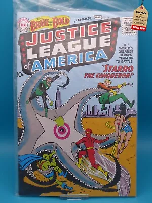 Buy Comic Reprint #28 The Brave And The Bold - Justice League Of America Official DC • 8£
