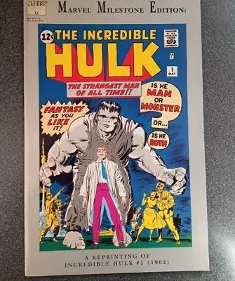 Buy The Incredible Hulk #1 - 1962  - Marvel Milestone Edition 1991 - Great Condition • 3.99£