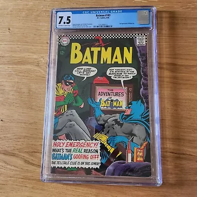 Buy BATMAN #183 - CGC Grade 7.5  • 260£