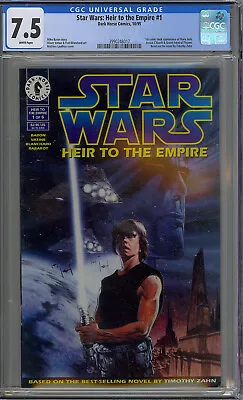 Buy Star Wars Heir To The Empire #1 Cgc 7.5 Mara Jade & Thrawn 1st Appearance • 78.87£