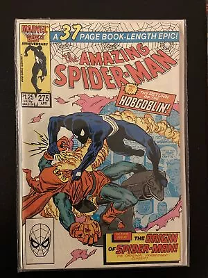 Buy Amazing Spider-Man #275 - Hobgoblin, Spiderman Origin Retold Marvel Comics • 25£
