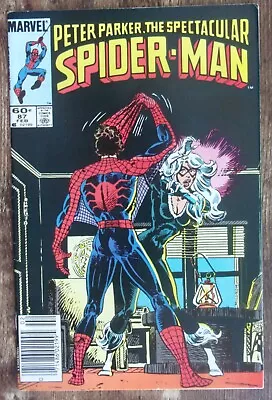 Buy Peter Parker The Spectacular Spider-Man 87: Very Good Condition • 14.99£