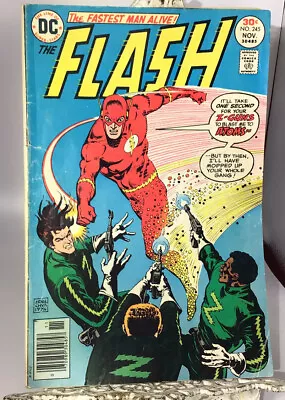 Buy Flash #245 Dc Nov 1976 First App Origin Floronic Man Green Lantern • 16.09£