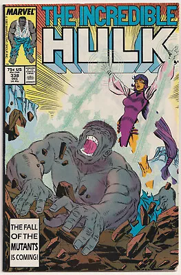 Buy Incredible Hulk 338 VG+ 4.5 1987 Mercy Steve Geiger Todd McFarlane Interior • 3.95£