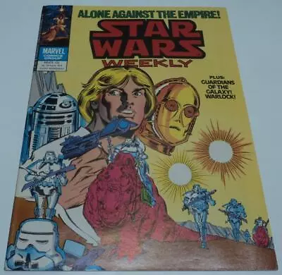 Buy STAR WARS WEEKLY #76 (Marvel UK Comics 1979) ALONE AGAINST THE EMPIRE (FN) RARE • 14.22£