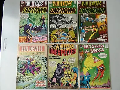 Buy Silver Age DC Comics 3 NICE Challengers Of The Unknown, 3 Lower Grade. • 23.68£