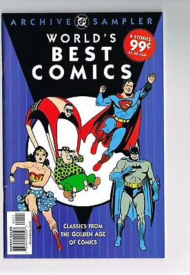 Buy World's Best Comics Golden Age Sampler Dc Comics 2003 Nm+ Wonder Woman Batman++  • 4.74£