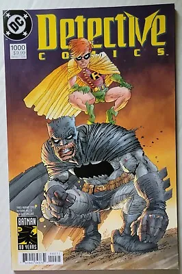 Buy BATMAN DETECTIVE COMICS #1000 FRANK MILLER 1980's VARIANT DC 2019 NM • 3.96£