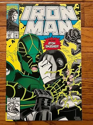 Buy Iron Man #287 • 1st Appearance Of Atom Smasher (Marvel Dec 1992) • 2.95£