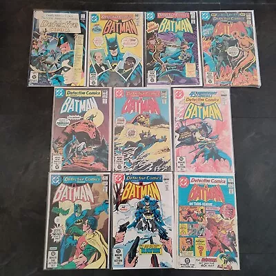 Buy Detective Comics #500 To #515 - DC 1981/82 - Batman - 10 Comics • 25.49£