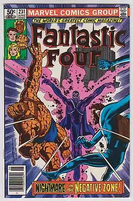 Buy L7771: Fantastic Four #231, Vol 1, F/VF Condition • 8.11£