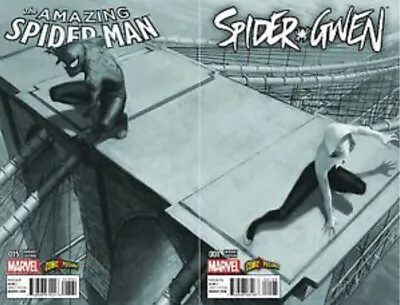 Buy Amazing Spider-Man #15 & Spider Gwen #1 RARE Sketch Variant Set • 49.99£