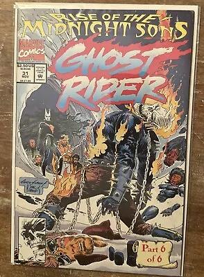 Buy Ghost Rider #28 (Marvel Comics November 1992), VF • 7.87£