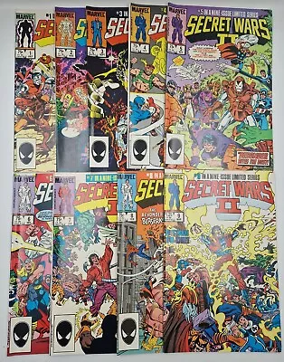 Buy Secret Wars II #1-9 - Marvel Comics 1985 - Complete Limited Series • 0.99£