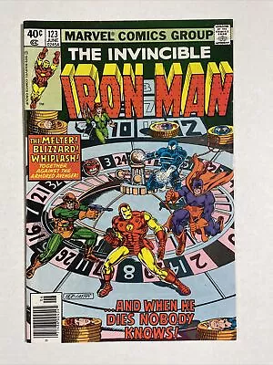 Buy Iron Man 123 VF/NM 1979 Marvel Comic Whiplash • 9.60£