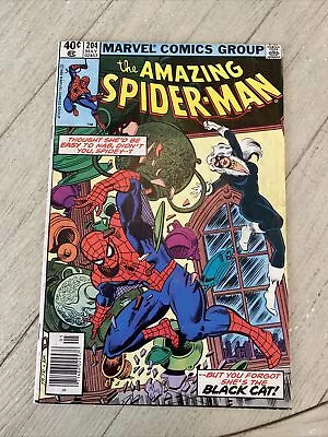 Buy 1980 Marvel Comics The Amazing Spider-Man Issue Number 204 • 12.65£