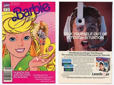 Buy Barbie #1 (FN/VF 7.0) NEWSSTAND Variant UPC Key 1st Series Mattel 1991 Marvel • 15.89£