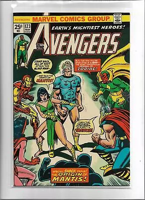 Buy The Avengers #123 1974 Very Fine 8.0 2529 • 19.75£