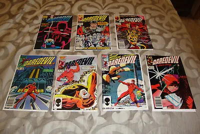 Buy Daredevil #208, 237-238, 255, 300, 306, 310 Marvel Comic Lot Of 7 VG To VF- • 11.98£