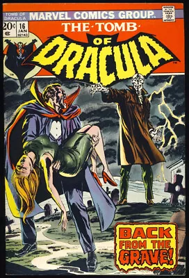 Buy TOMB OF DRACULA #16 1974 VF 1ST APPEARANCE Of DUCAN CORLEY & 1ST DR SUN Cameo • 27.98£