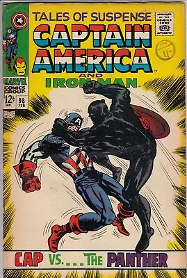 Buy Tales Of Suspense 98 - 1968 - Black Panther - Kirby - Very Fine - REDUCED PRICE • 42.50£